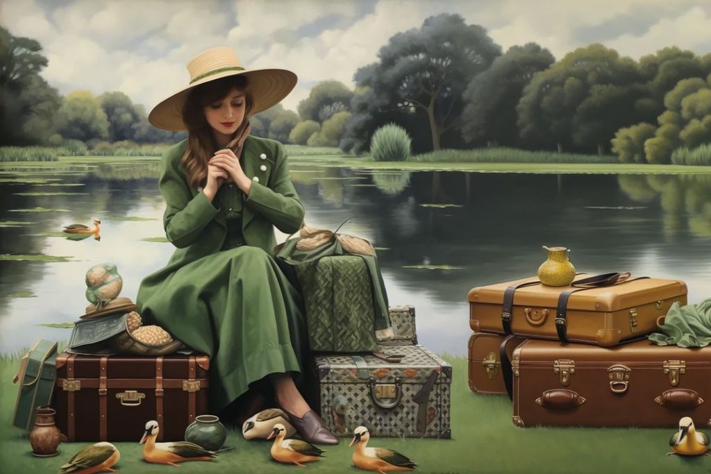 Pondering Departure with Ducks